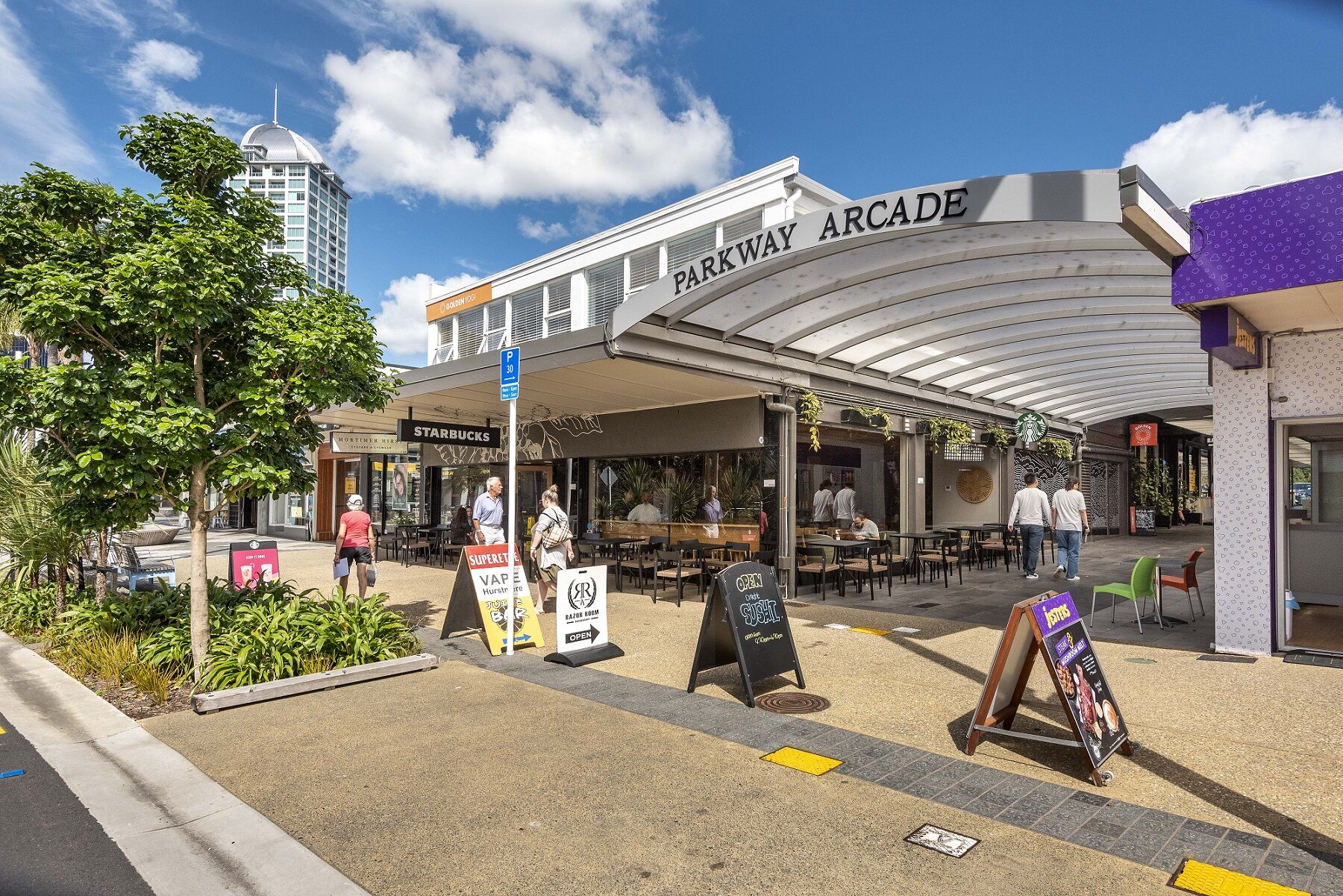 Investor Interest Brewing As Starbucks-anchored Takapuna Site Goes Up ...